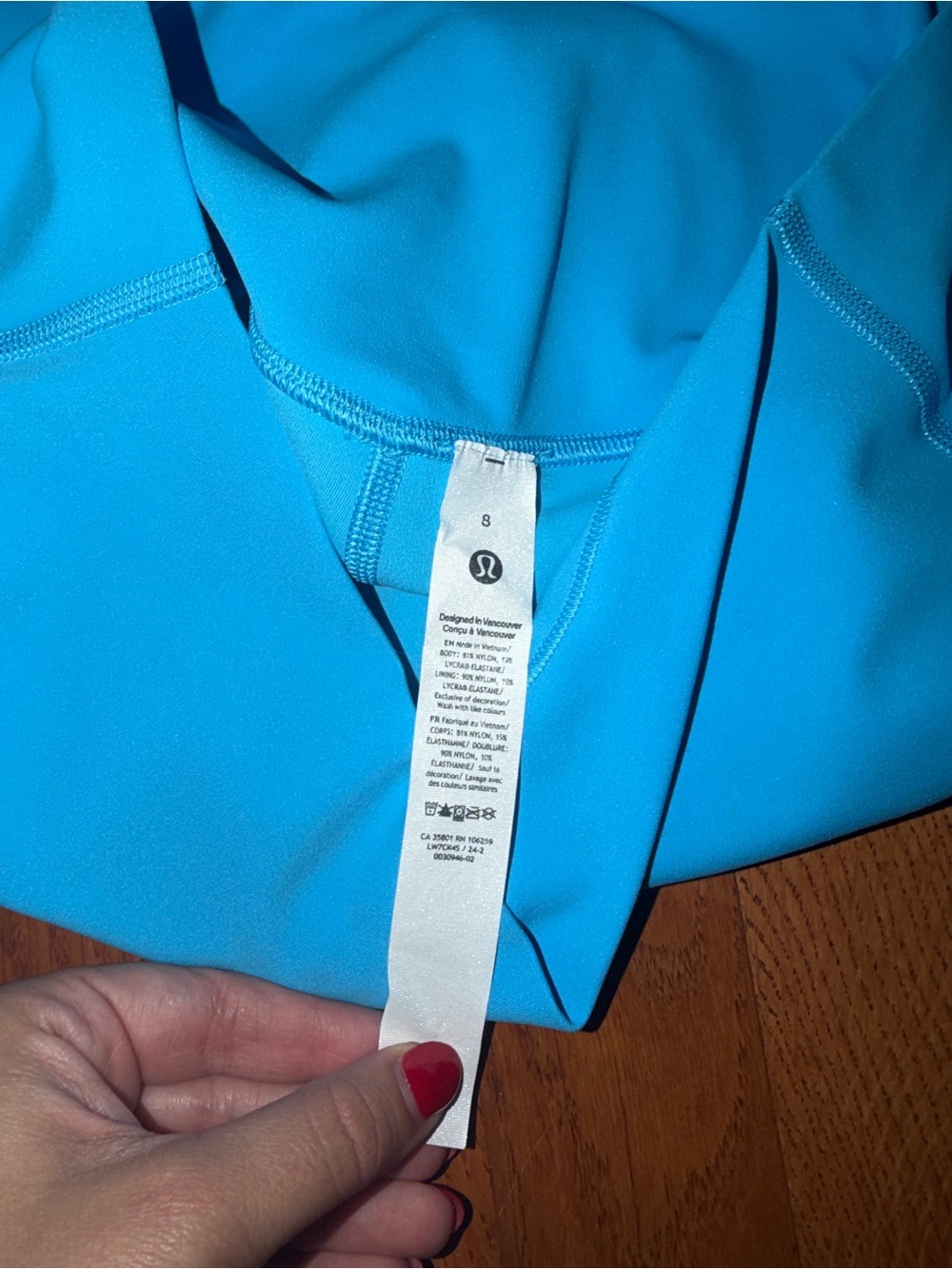 Lululemon Align High-Rise Short 6" - Kayak Blue Light - Picture 6 of 8